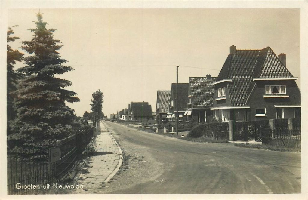 701-290-003 Nieuwolda, Verzamelen, Ansichtkaarten | Nederland, Verzenden, Voor 1920, Groningen