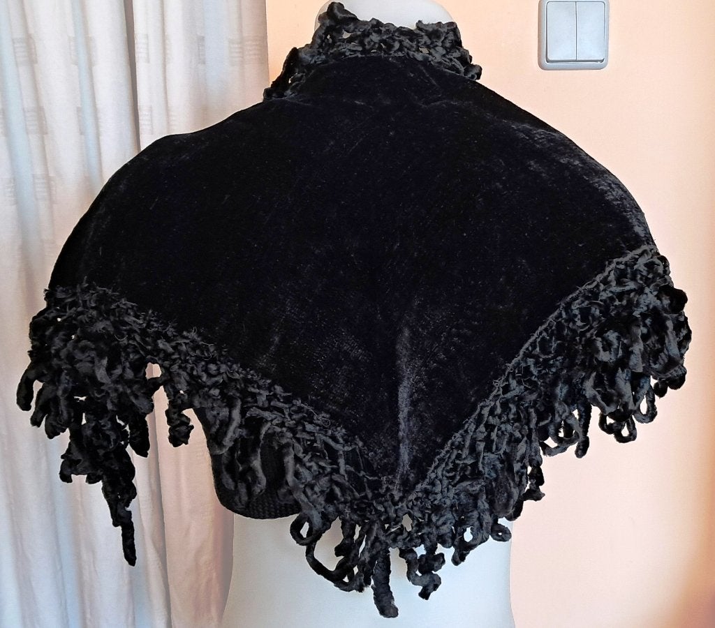 e Zeeland Walcheren klederdracht omslagdoek dubbelzijdig, Antiek en Kunst, Antiek | Kleding en Accessoires, Ophalen of Verzenden