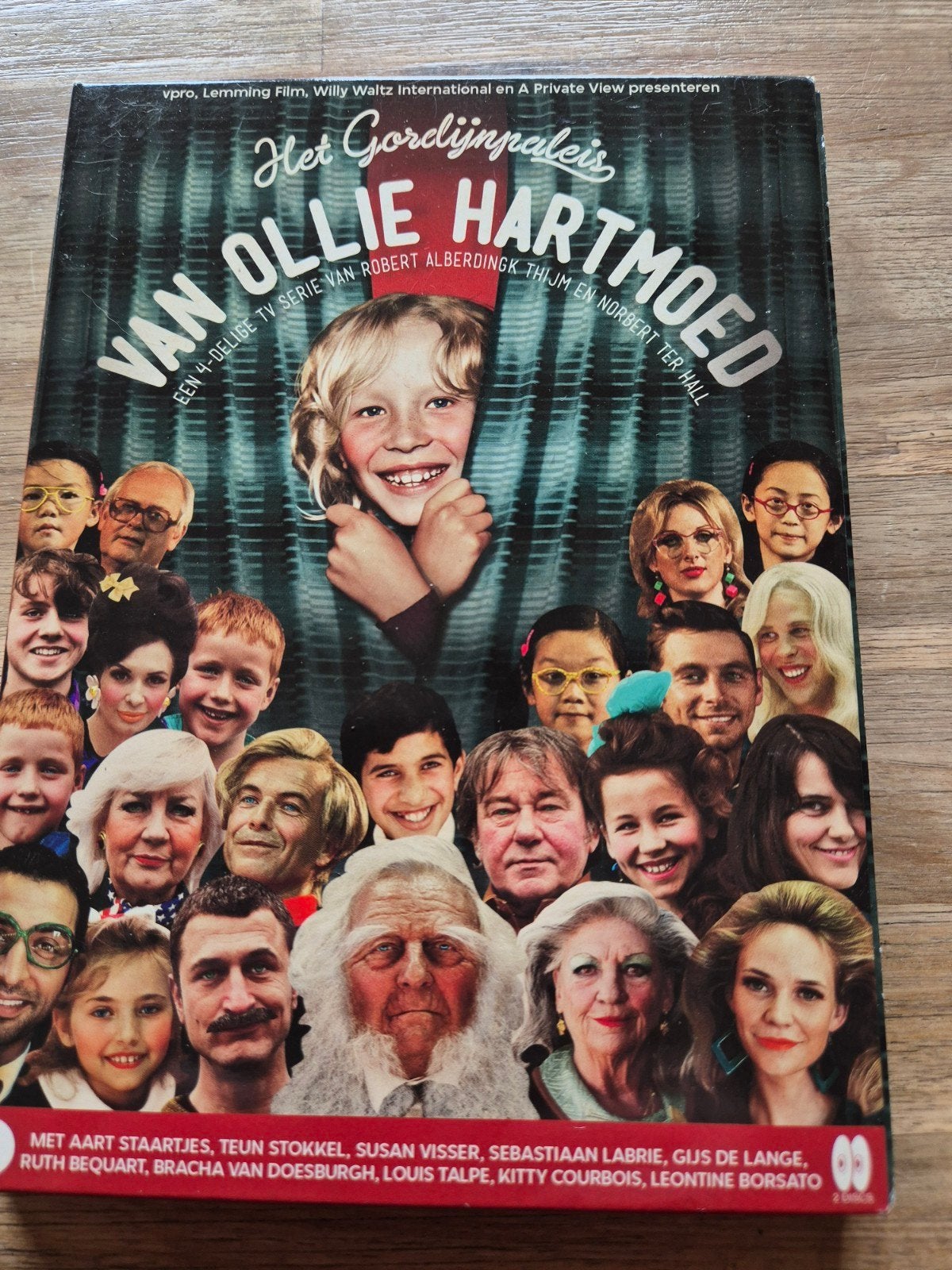 Het Gordijnpaleis van Ollie Hartmoed - 4-delige TV serie, Ophalen of Verzenden, Gebruikt, Complete serie