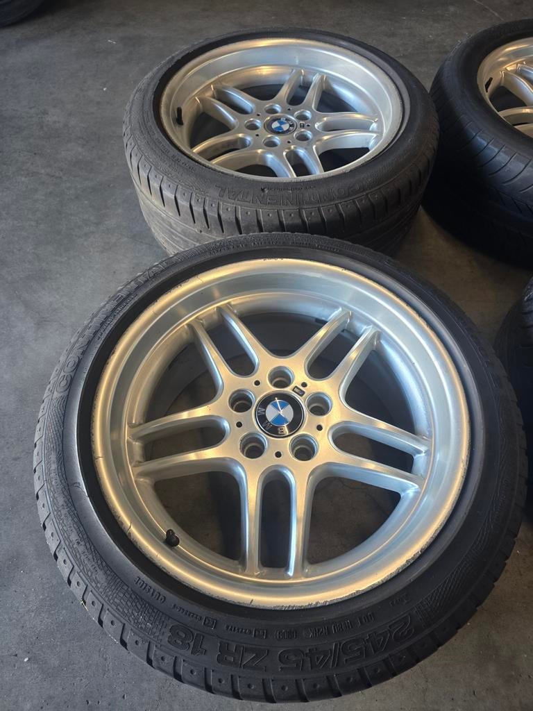 e34/e32/e31/e38/e39 18 inch Org M Paralel Breedset...5x120, Auto-onderdelen, Banden en Velgen, Ophalen, 18 inch, Velg(en), Zomerbanden