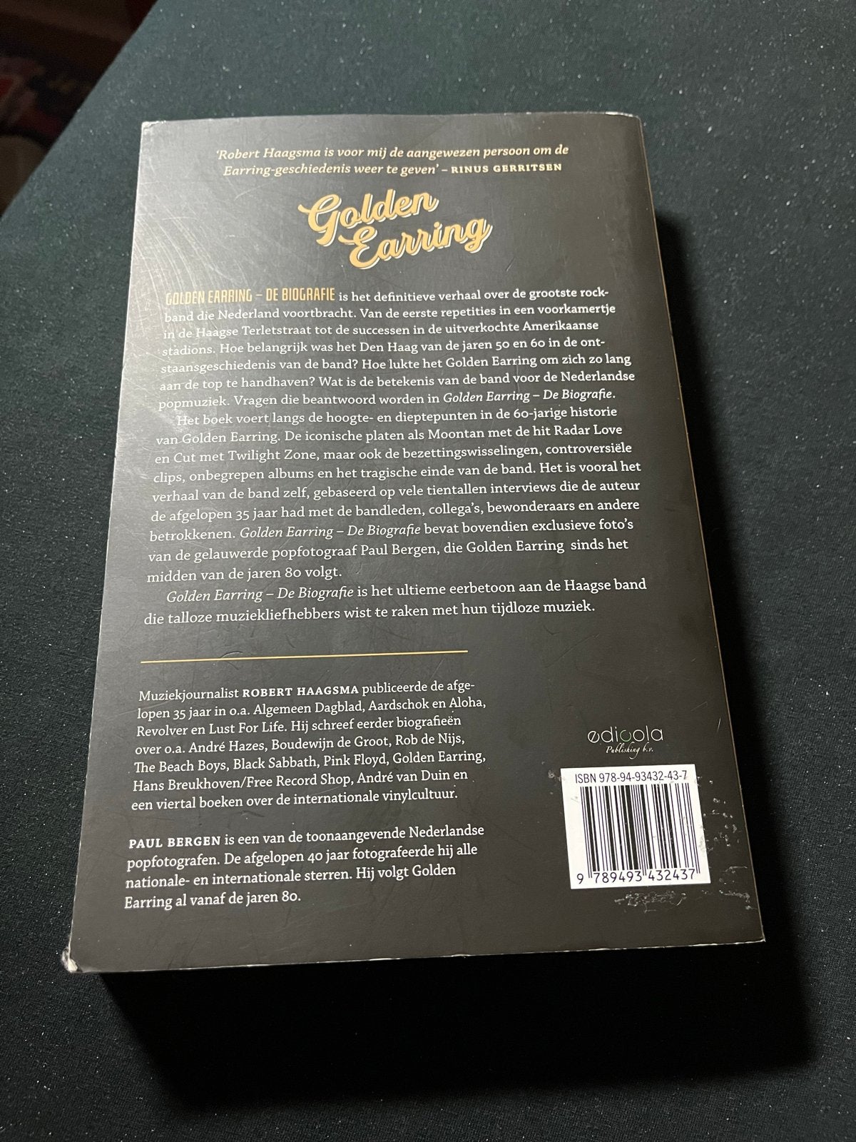 Golden Earring: De Biografie 2025 - Robert Haagsma, Ophalen of Verzenden, Zo goed als nieuw, Kunst en Cultuur