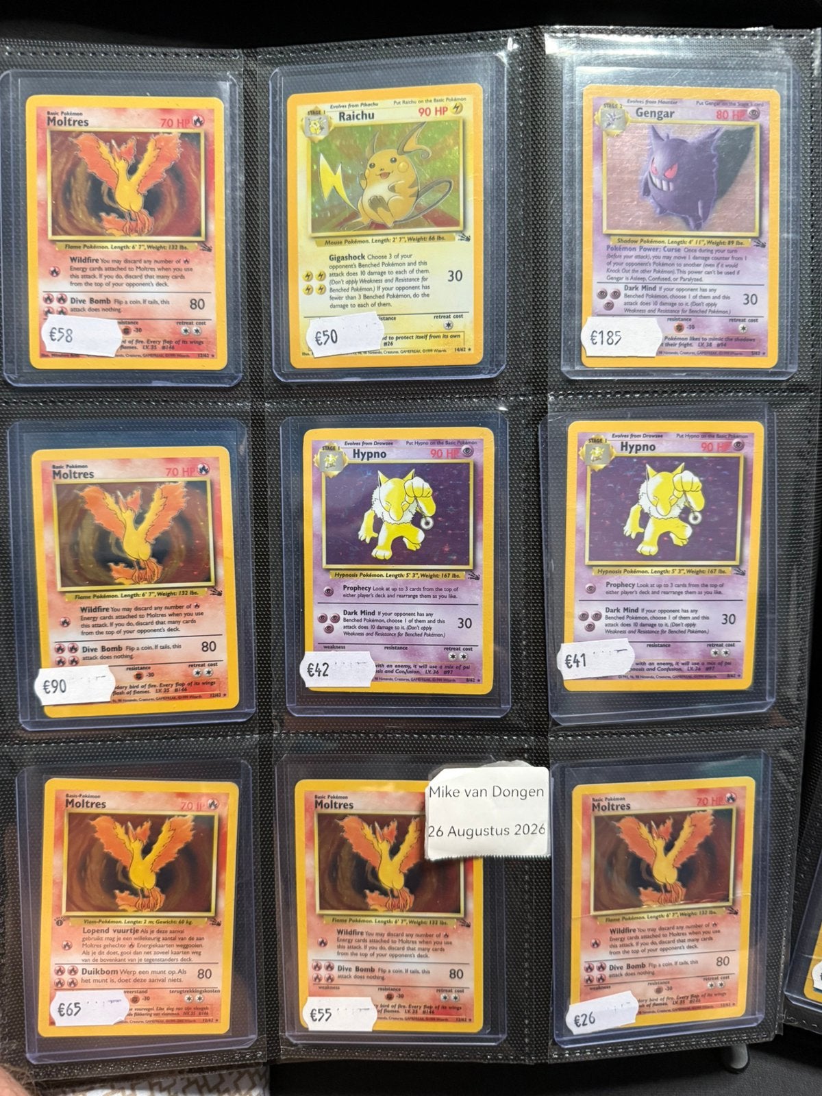 Fossil - Holo & Rare!, Ophalen of Verzenden, Zo goed als nieuw