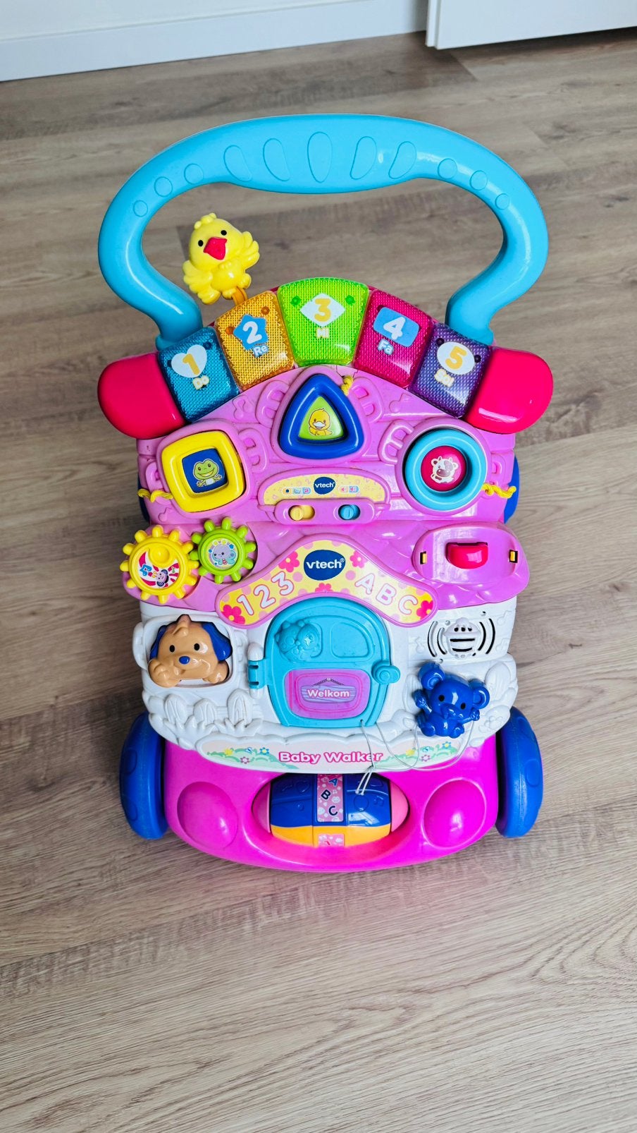 Vtech loopkar, Kinderen en Baby's, Speelgoed | Vtech, Ophalen of Verzenden, Gebruikt, 6 maanden tot 2 jaar