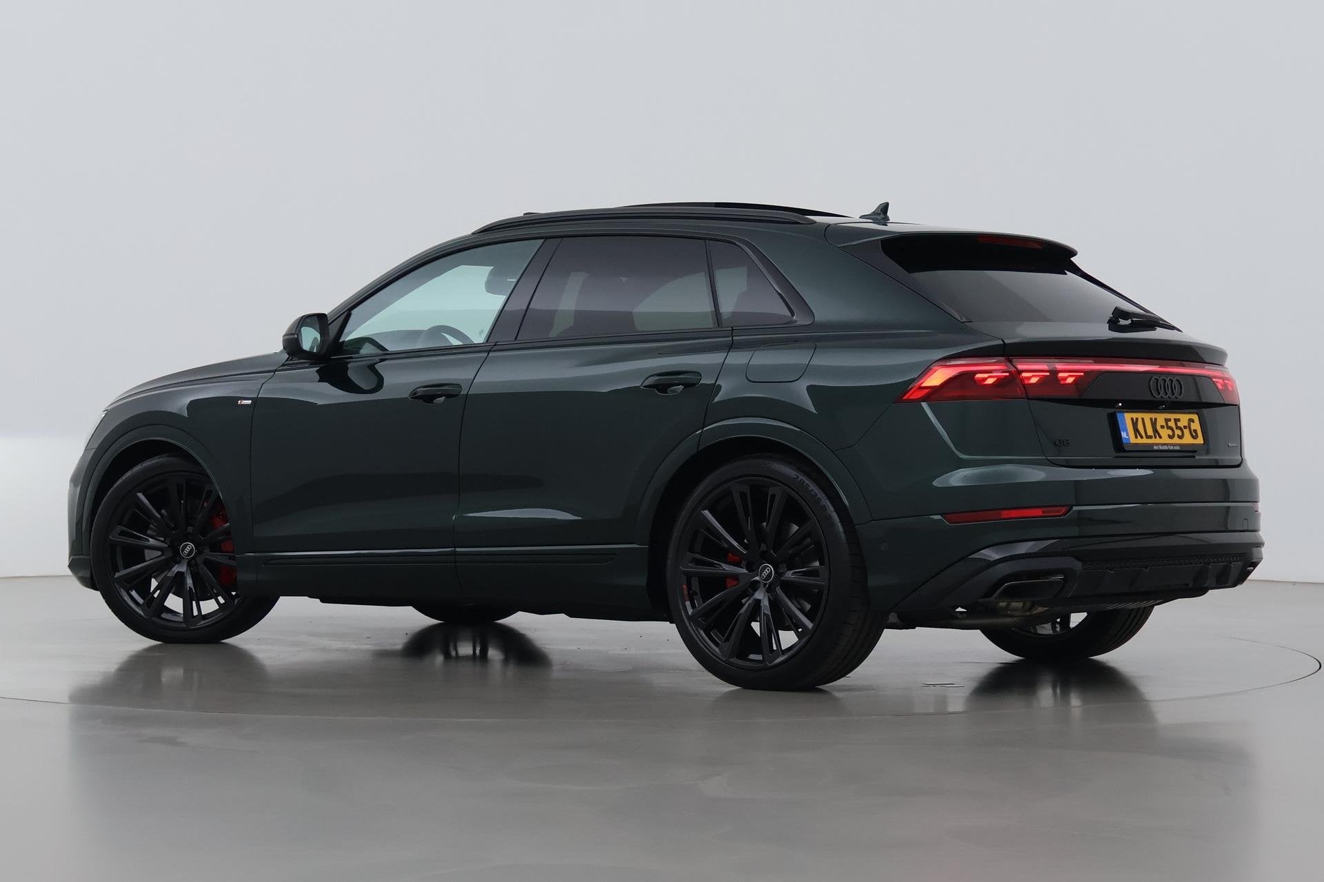 Audi Q8 60 TFSI e quattro Pro Line S Competition | Verde Zel, Auto's, Gebruikt, 2995 cc, Q8, Bedrijf
