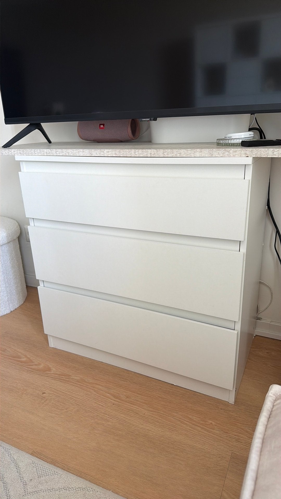 Ikea malm kast 3 lades, Huis en Inrichting, Ophalen, 50 tot 100 cm, Zo goed als nieuw, 3 of 4 laden