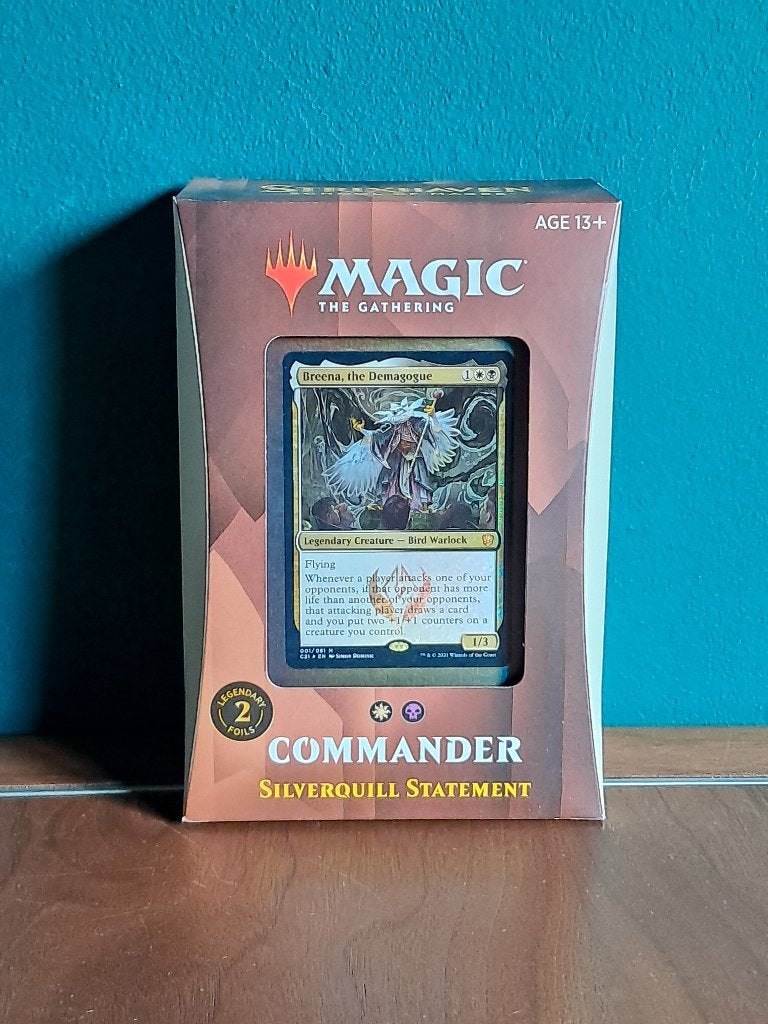Silverquill Statement, Ongeopende Commander Deck, Verzenden, Nieuw, Speeldeck