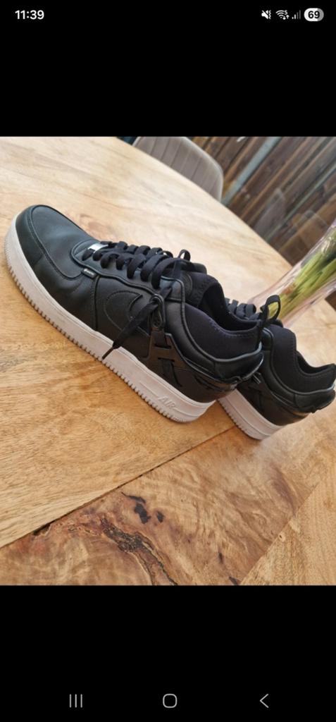 Air Force 1 low undercover black, Zwart, Nieuw, Ophalen of Verzenden, Nike Air Force