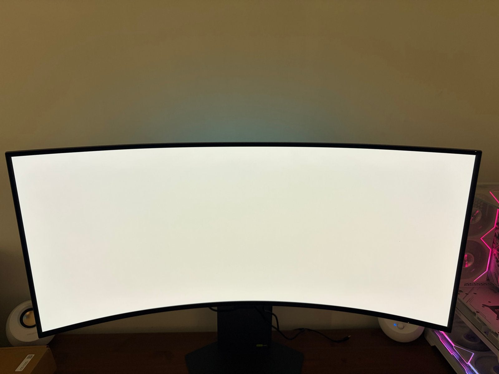 LG UltraGear 34GS95QE-B oled 34" 240Hz + Garantie, Gaming, Zo goed als nieuw, Overige typen, HDMI