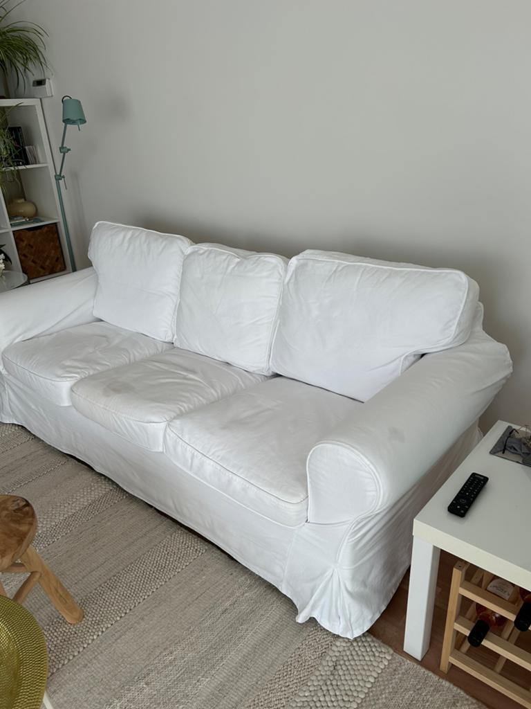 MOOIE EKTORP 3 zits, Huis en Inrichting, Ophalen, Gebruikt, Driepersoons, 75 tot 100 cm