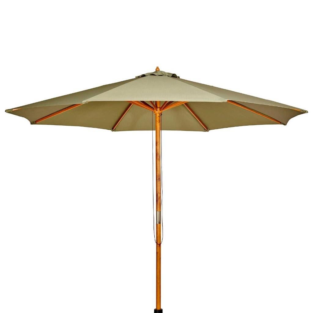Parasol Groen (Nieuw in doos), Ophalen of Verzenden, Nieuw, 2 tot 3 meter, Stokparasol