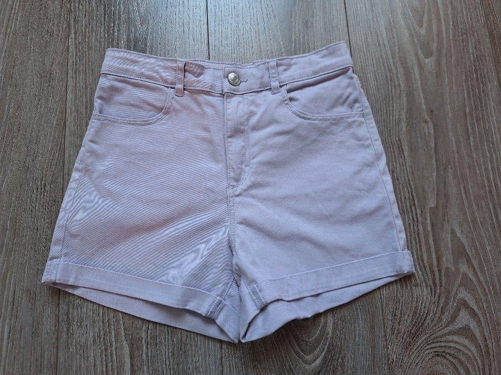 Lila korte broek H&M maat 152, Broek, Meisje, H&M, Nieuw