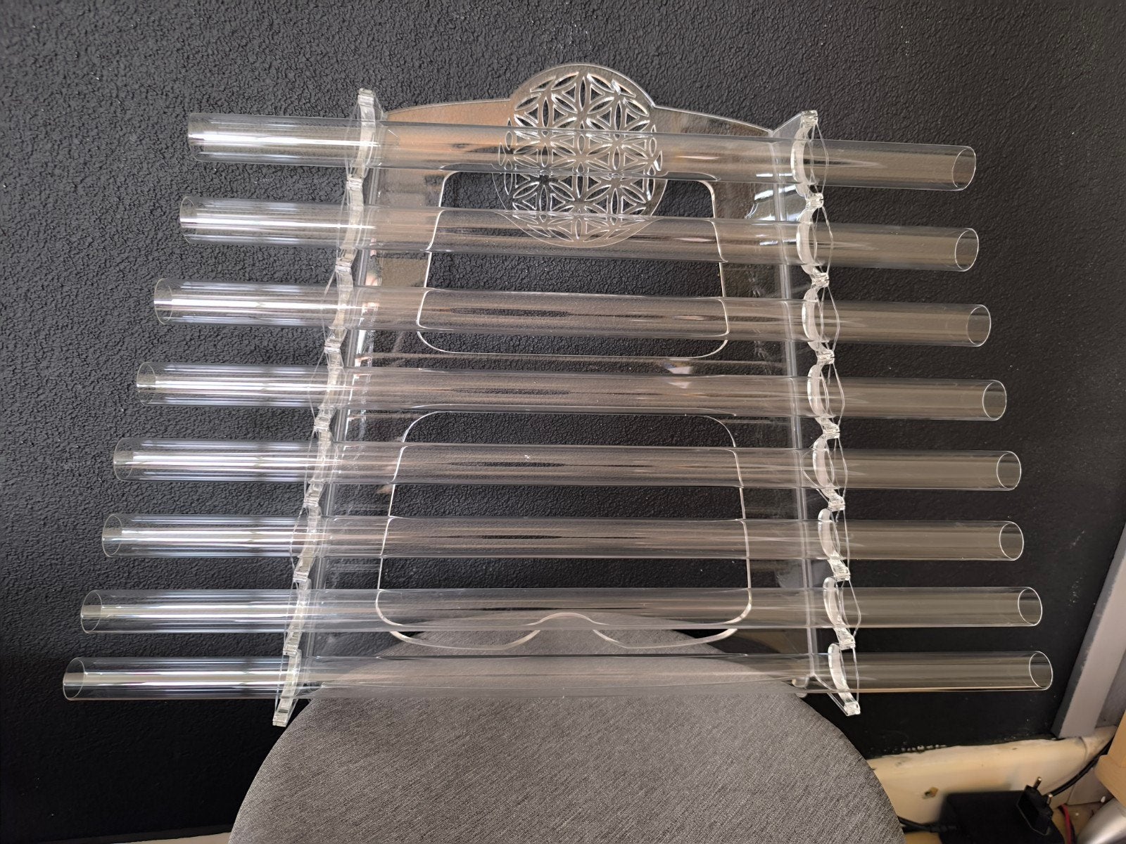 Kwarts Kristallen Harp inclusief luxe koffer 432hz, Muziek en Instrumenten, Percussie, Ophalen, Onbekend, Nieuw, Melodische percussie