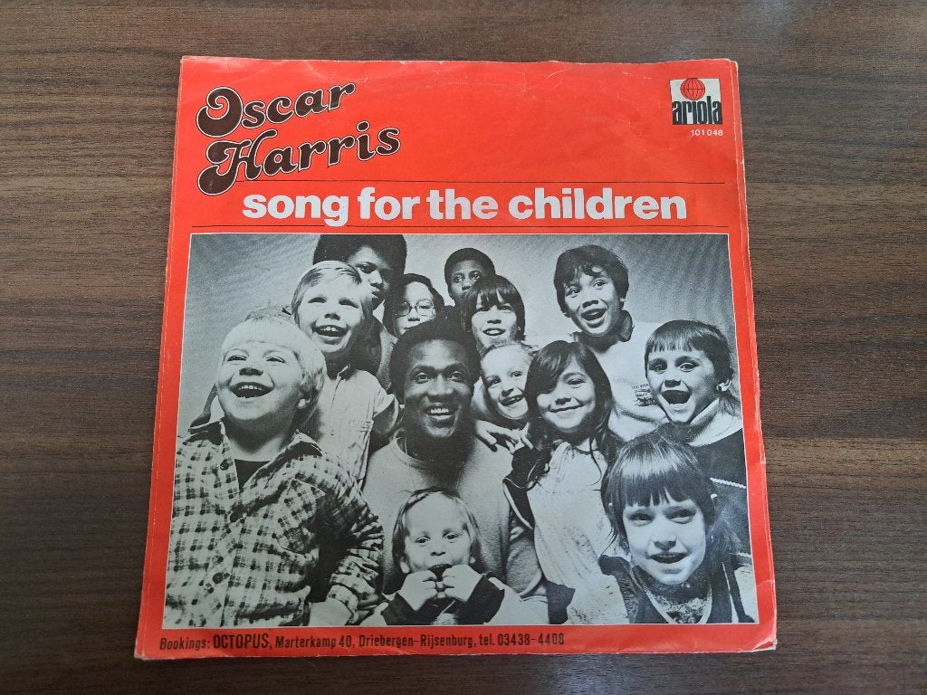 Oscar Harris – Song For The Children, Cd's en Dvd's, 7 inch, Ophalen of Verzenden, Zo goed als nieuw, Pop