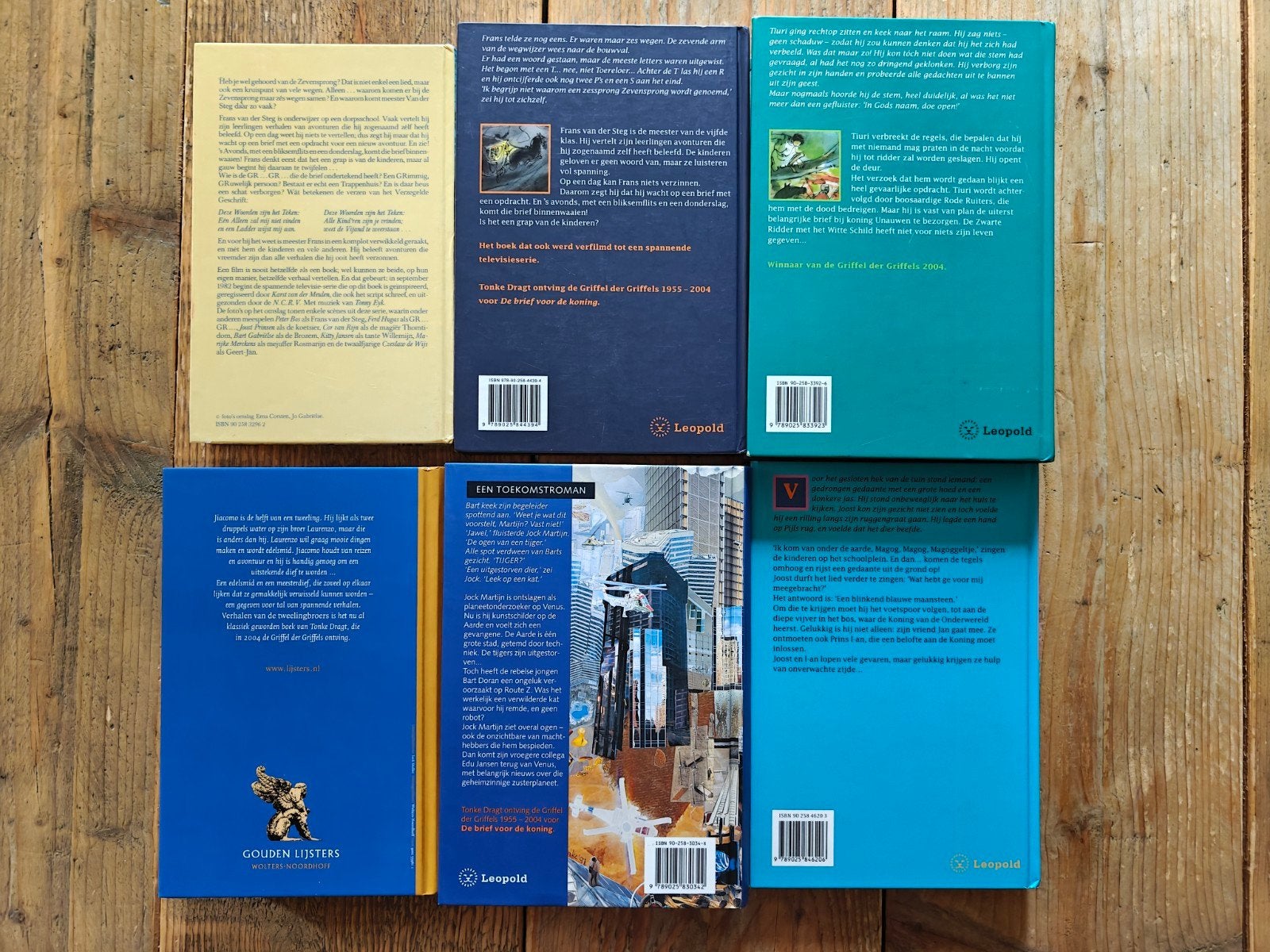 6 Boeken van Tonke Dragt.  Hardcover., Ophalen of Verzenden, Zo goed als nieuw
