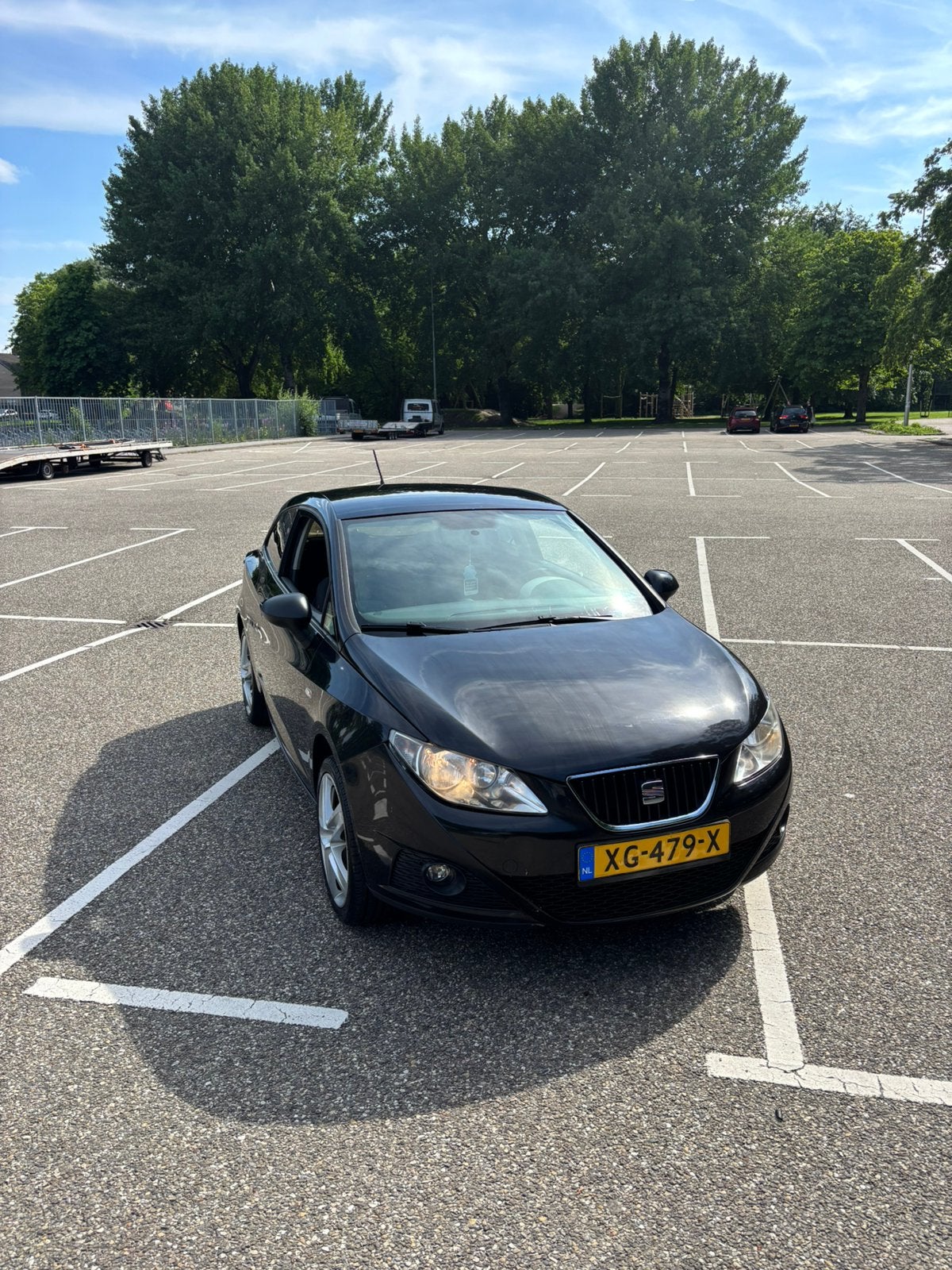 Seat Ibiza SC 1.4 – 2009 – CarPlay – APK t/m mei 2027, Auto's, Voorwielaandrijving, 40 €/maand, 4 cilinders, Handgeschakeld