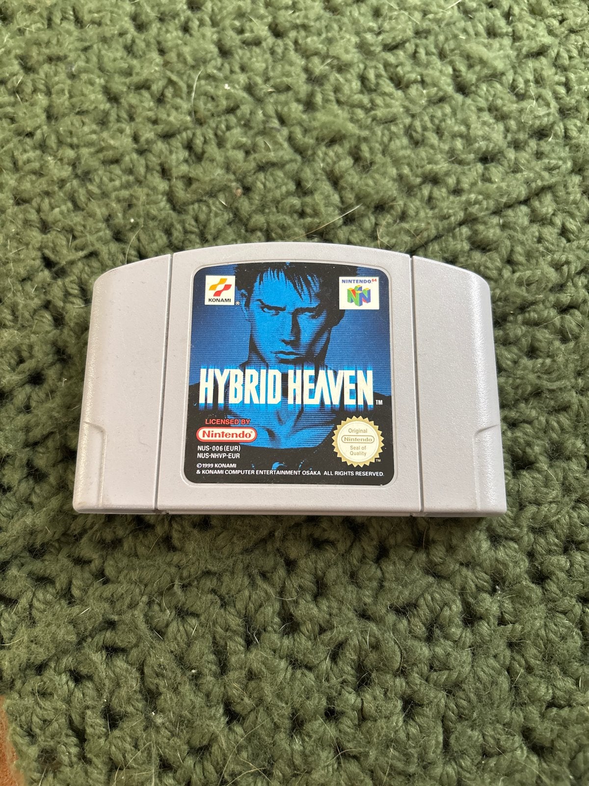 Hybrid Heaven Nintendo 64 N64 Game Cartridge, Spelcomputers en Games, Gebruikt, 1 speler, Ophalen of Verzenden, Role Playing Game (Rpg)