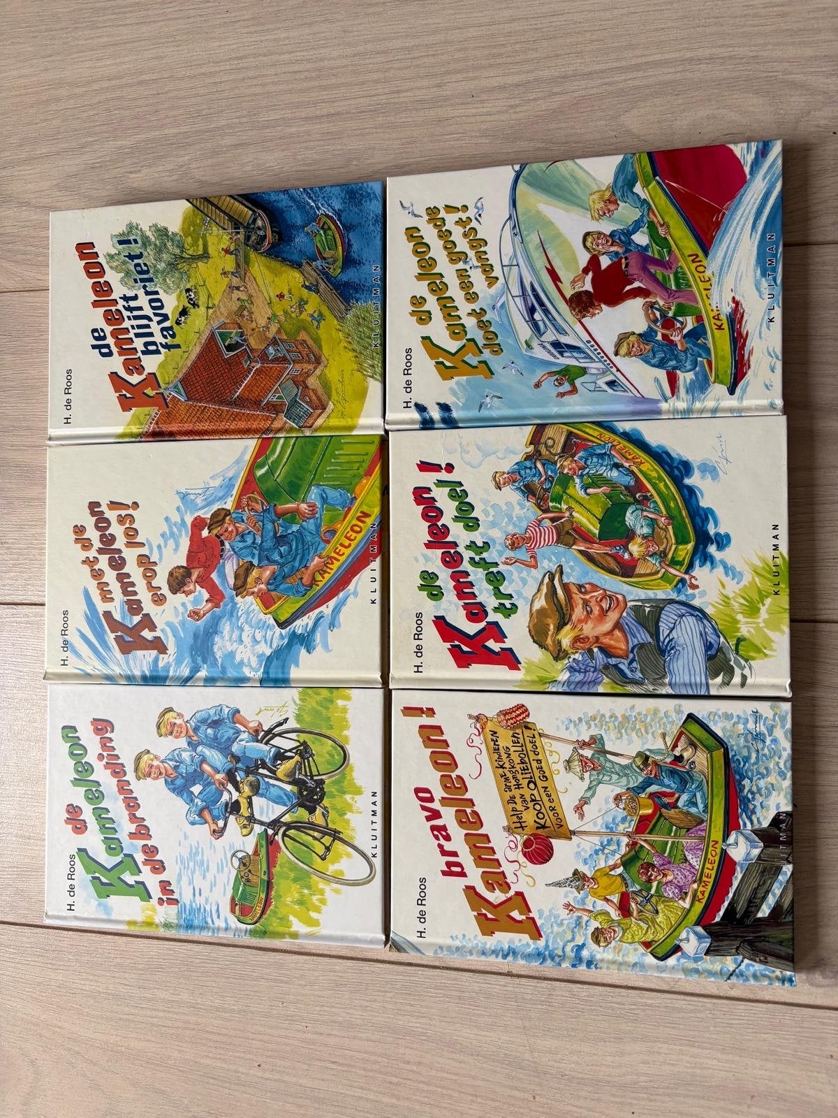 De Kameleon Boekenreeks - 6 delen van H. de Roos, Boeken, Ophalen of Verzenden, Gelezen, Fictie