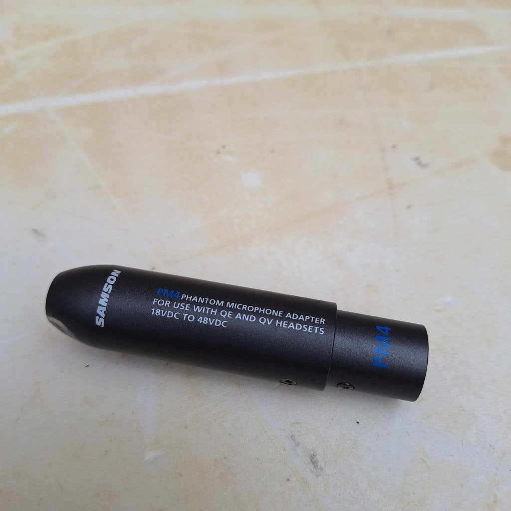 SAMSON PM-4 fantoom voeding microfoon, Ophalen of Verzenden, Zo goed als nieuw, Overige typen