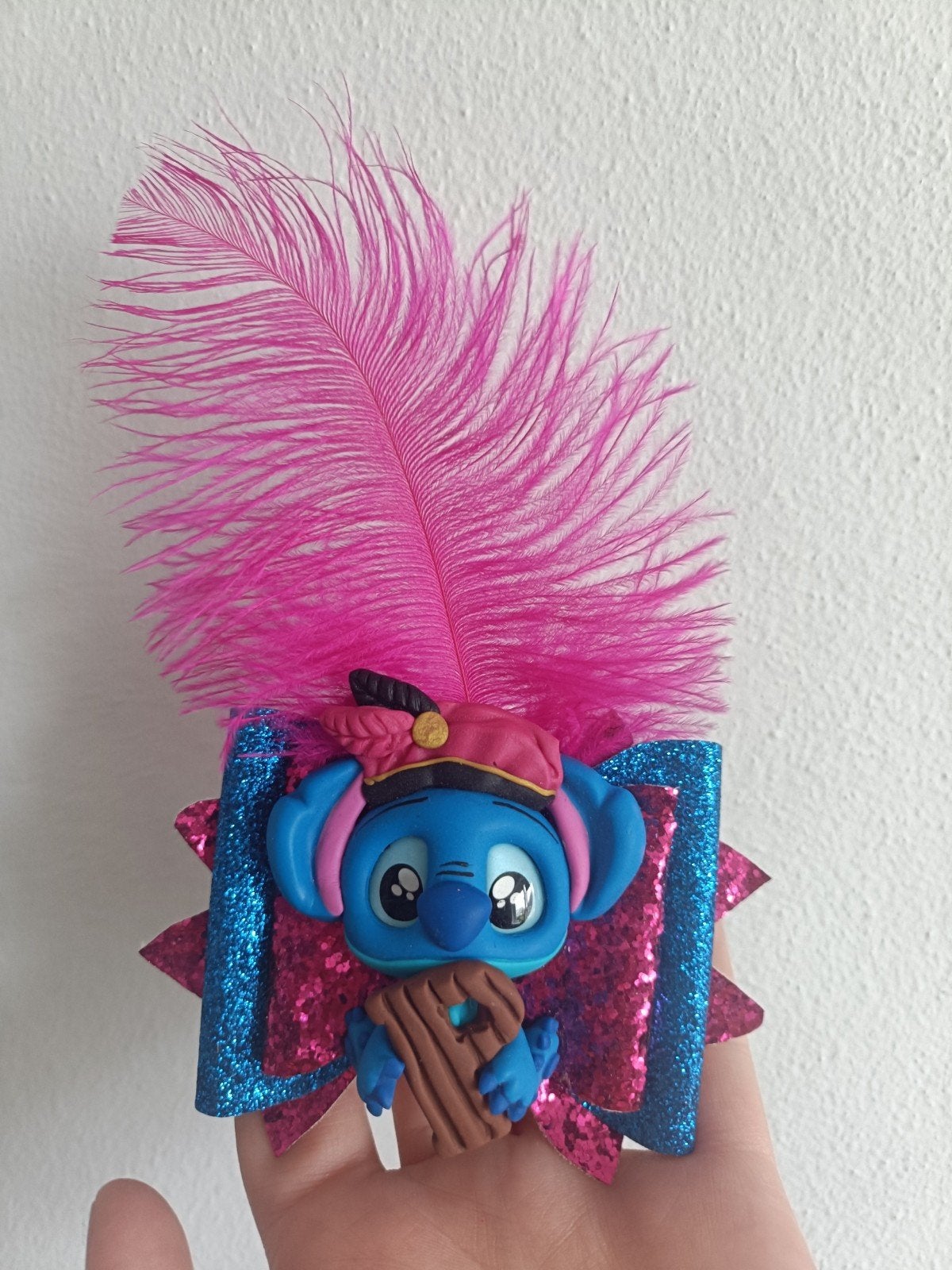 XXL Haarstrik Alligator Clip, Diversen, Sinterklaas, Ophalen of Verzenden, Nieuw