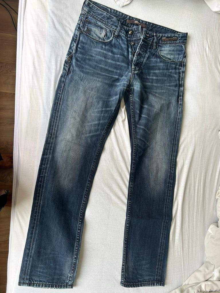 Chasin' Crown Haze Jeans denim spijkerbroek blauw W32 L32, W36 - W38 (confectie 52/54), Chasin, Blauw, Ophalen of Verzenden