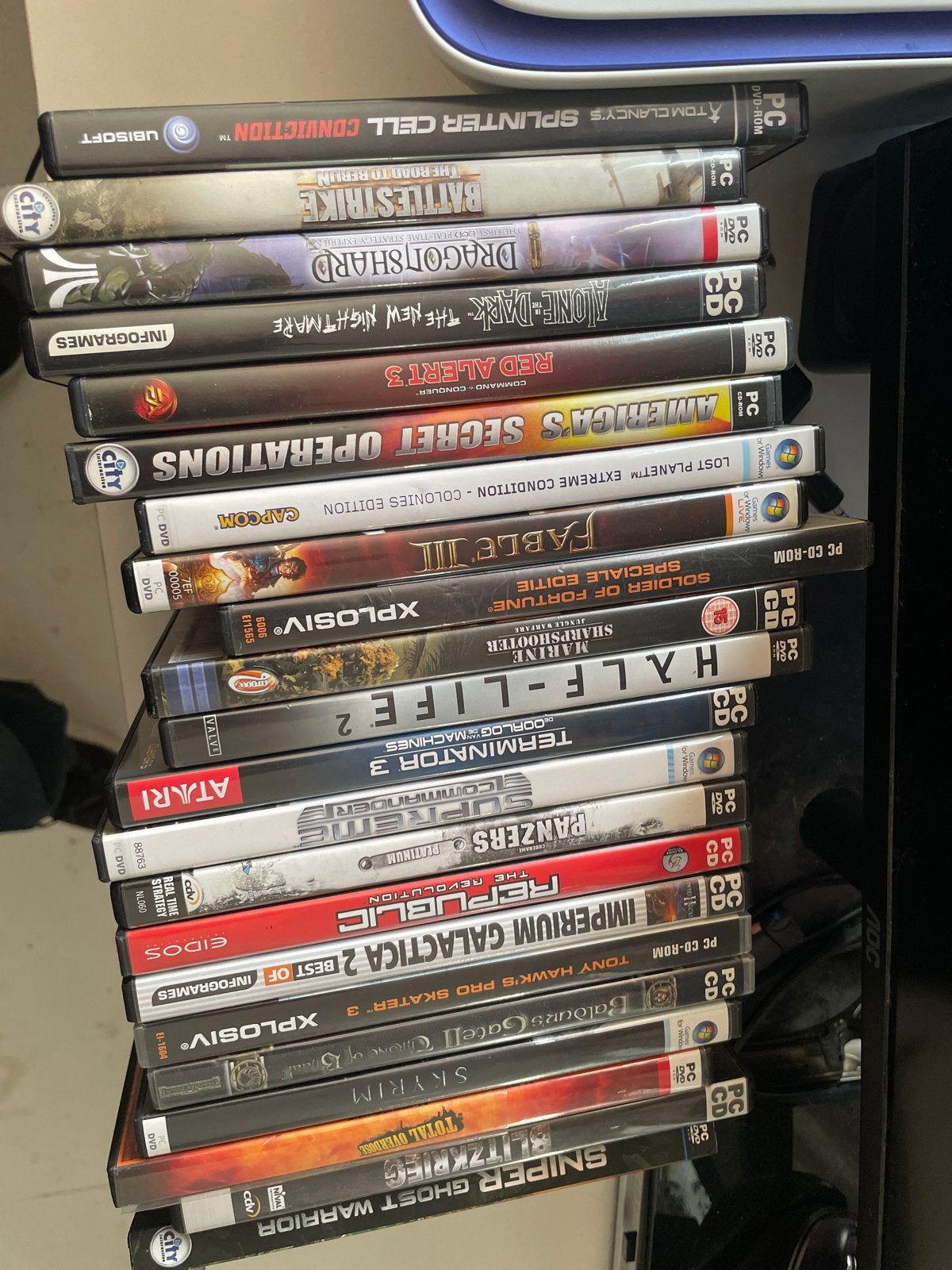 Grote collectie PC games - Diverse genres, Ophalen, Gebruikt, Overige genres, 1 speler