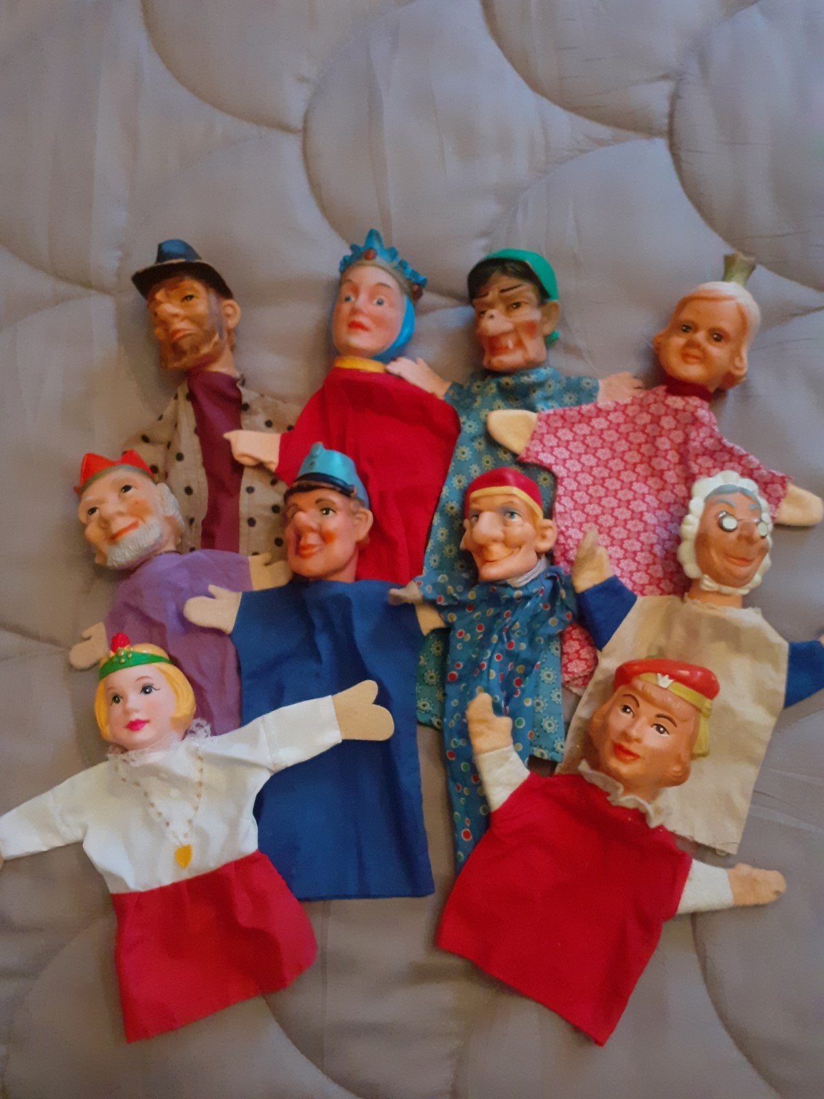 retro Handpoppen Poppenkastpoppen? X ), Ophalen of Verzenden, Zo goed als nieuw, Pop