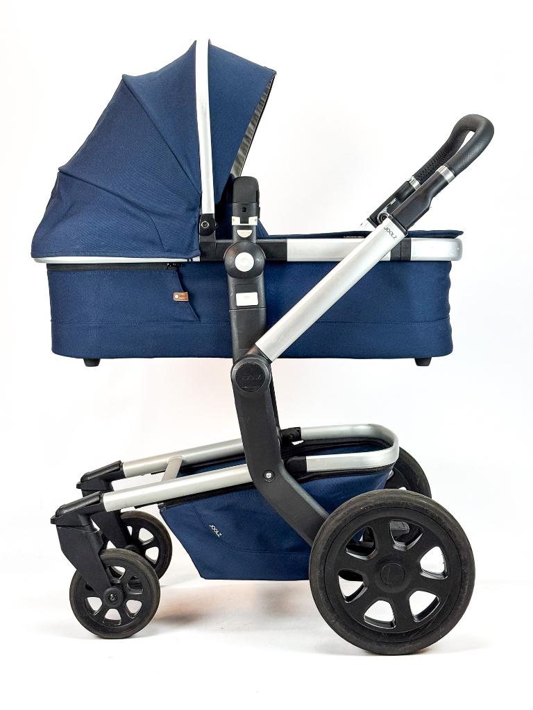 Babylogisch: Joolz Day2 Parrot Blue refurbished kinderwagen, Ophalen of Verzenden, Zo goed als nieuw, Verstelbare duwstang, Kinderwagen