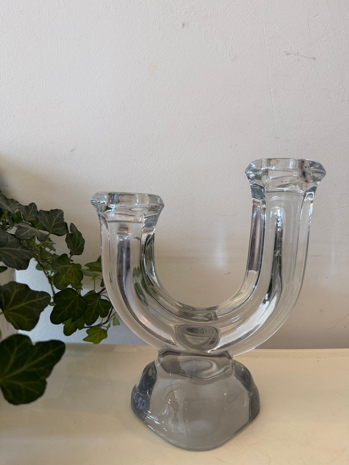 Kristallen kandelaar Vannes Le Châtel, Ophalen of Verzenden, Kristal