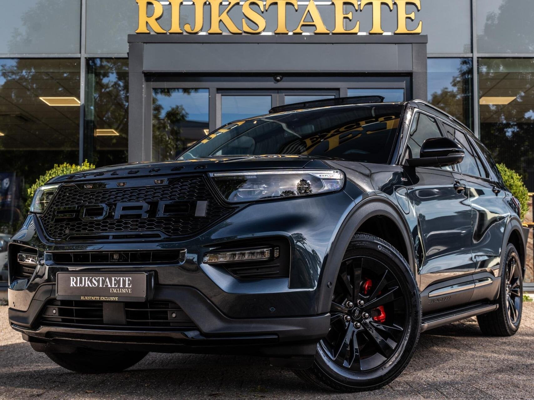 Ford Explorer 3.0 V6 EcoBoost PHEV ST-Line|PANO|B&O|ACC|360, Auto's, Automaat, Dealer onderhouden, Met garantie (alle), Bedrijf