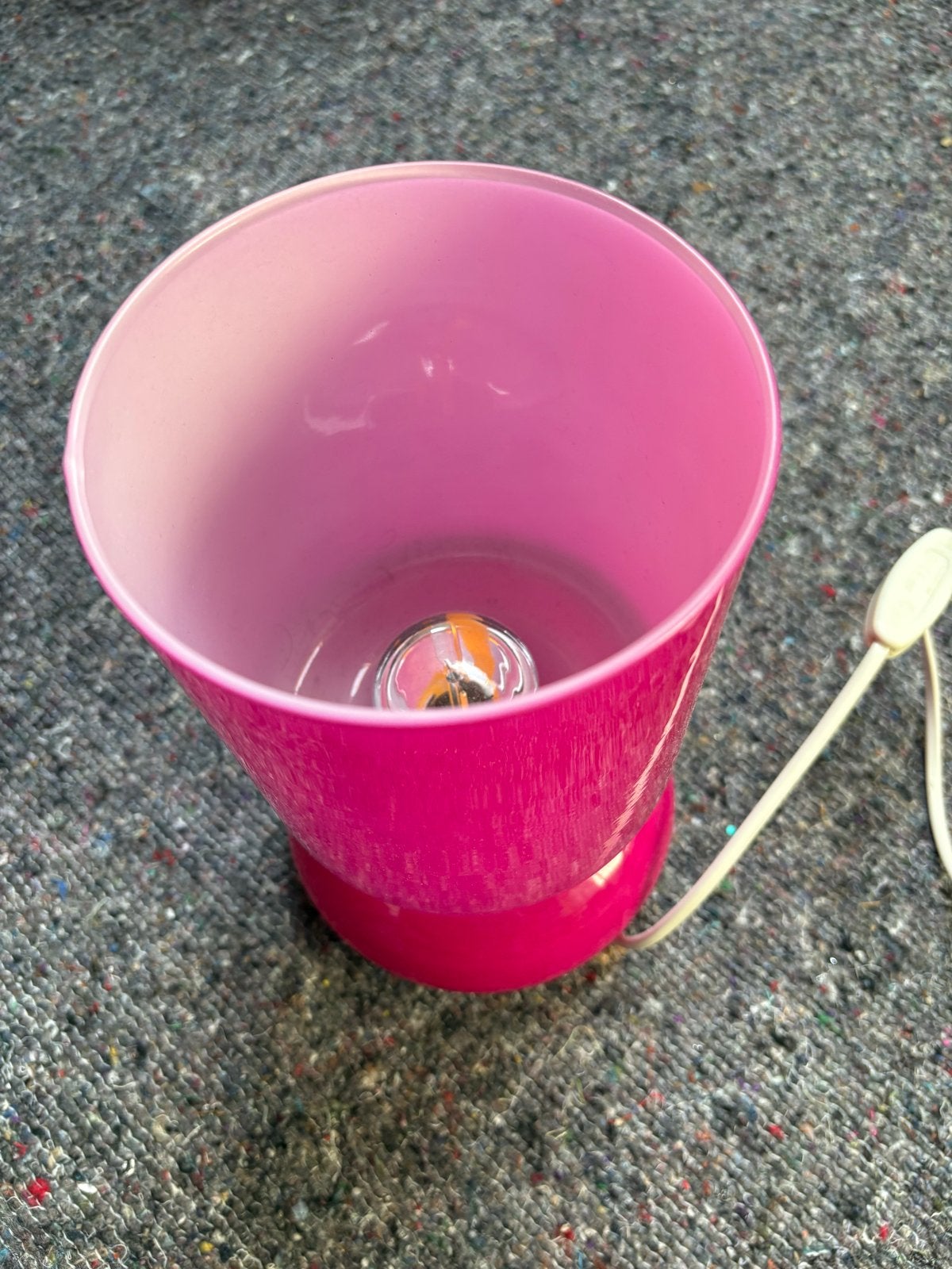Roze tafellamp - Gratis af te halen, Ophalen of Verzenden, Gebruikt, Overige fittingen, Overige typen