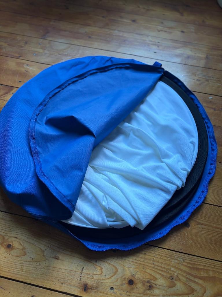 Lastolite achtergrond doek wit 180 x 150cm, Audio, Tv en Foto, Fotografie | Fotostudio en Toebehoren, Ophalen of Verzenden, Gebruikt
