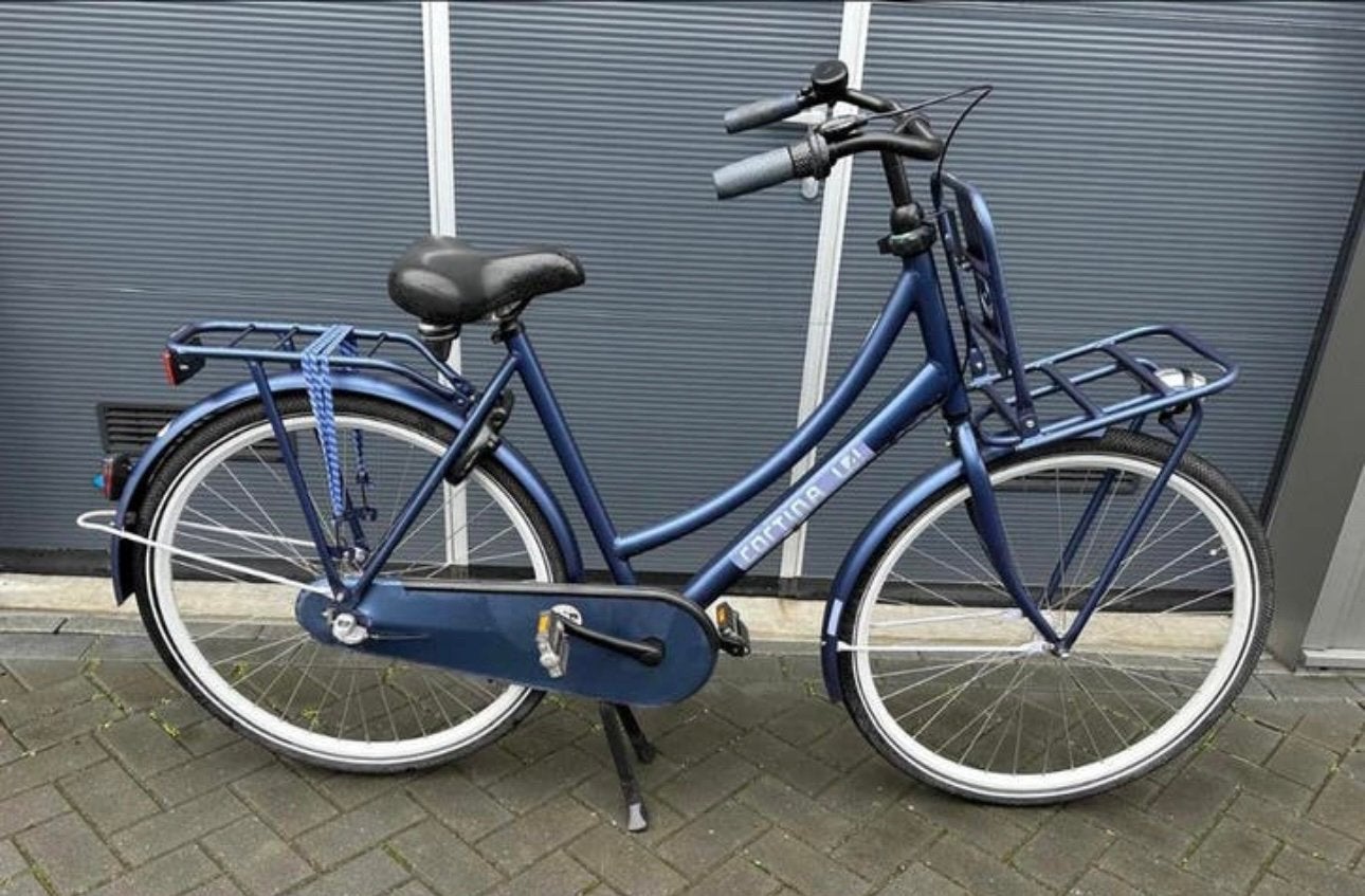 Cortina U4 transportfiets 28 inch 57 cm frame 3V, 55 tot 59 cm, Ophalen of Verzenden, Terugtraprem