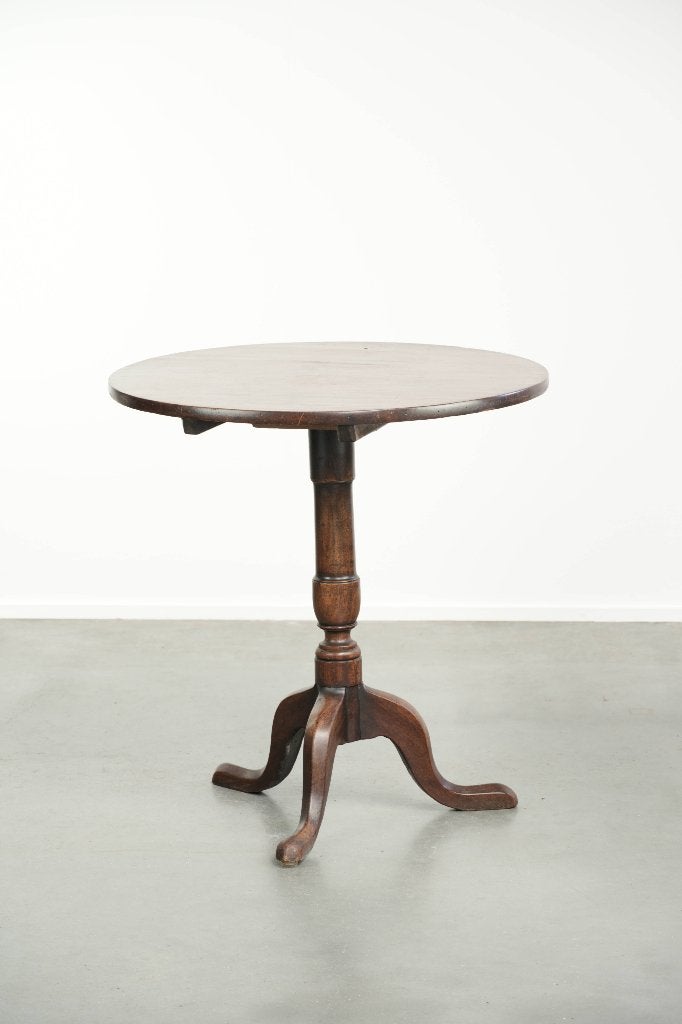 Luxe antieke 18e eeuwse Engelse tilttop/ bijzettafel, Antiek en Kunst, Ophalen