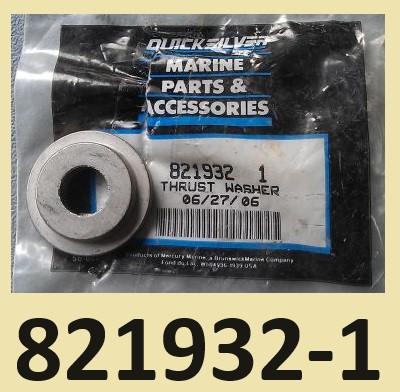 821932-1 Ring-Thrust Washer voor 6 tm 15 pk Mariner&Mercury, Ophalen of Verzenden, Nieuw, Motor en Techniek