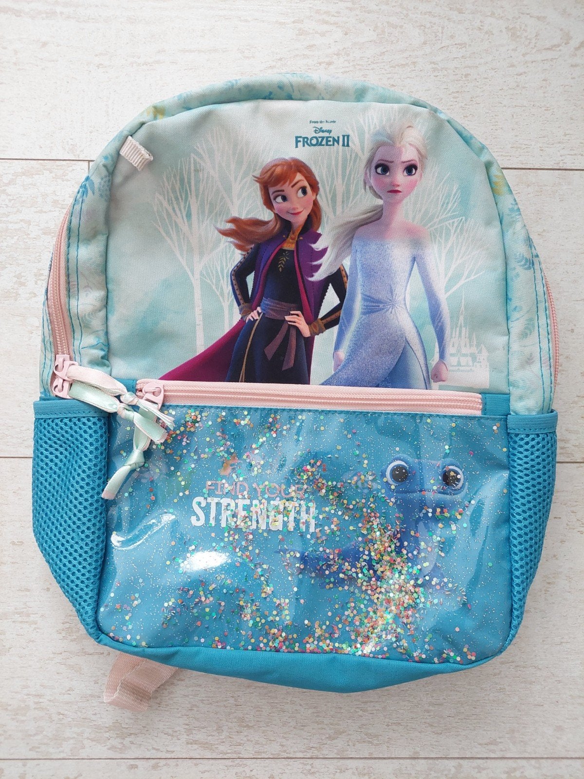 Disney Frozen 2 Anna Elsa Bruni rugzak rugtas tasje turqoise, Verzenden