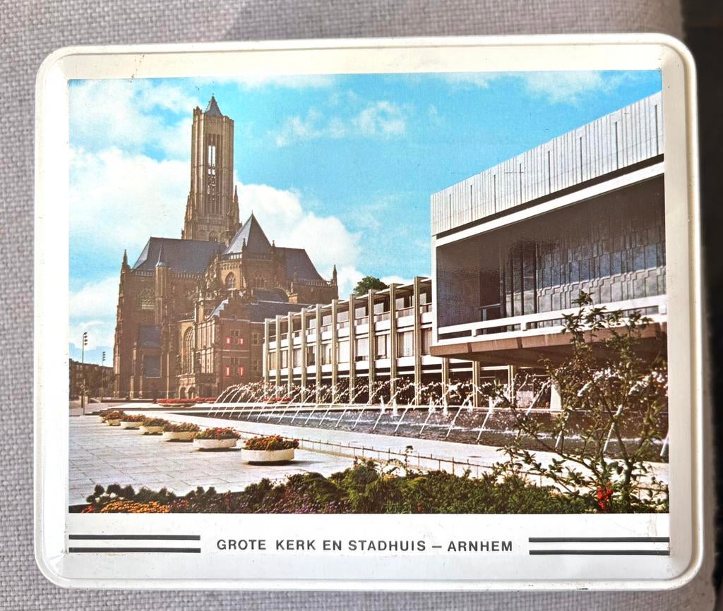 Oud blik Arnhem en omg. Div. Afbeeldingen, Verzamelen, Blikken, Ophalen of Verzenden, Gebruikt, Overige