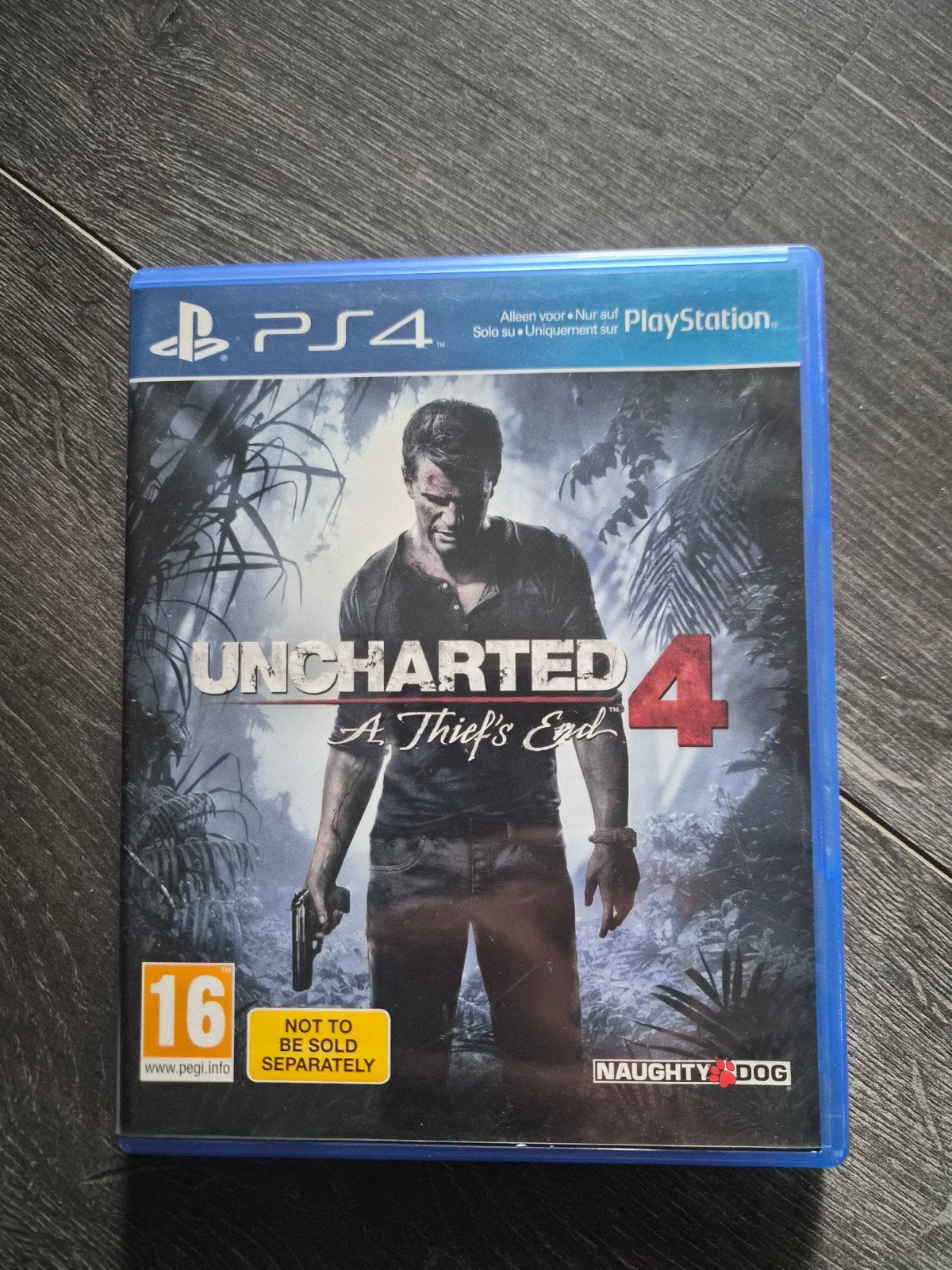 Uncharted 4: A Thief's End PS4 - Zo goed als nieuw, Avontuur en Actie, Online, 1 speler, Ophalen of Verzenden