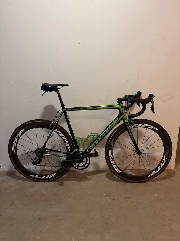 Cannondale Supersix EVO 56 | Stages Powermeter, 28 inch, Gebruikt, Carbon, Heren