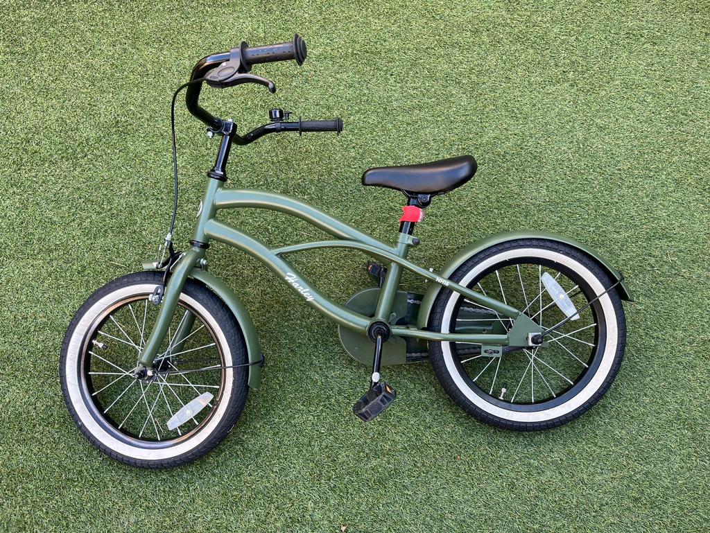 Nieuwe Kinderfiets 16 inch - Groen, Fietsen en Brommers, Fietsen | Kinderfietsjes, Ophalen of Verzenden, Nieuw, Velgrem, 16 tot 20 inch
