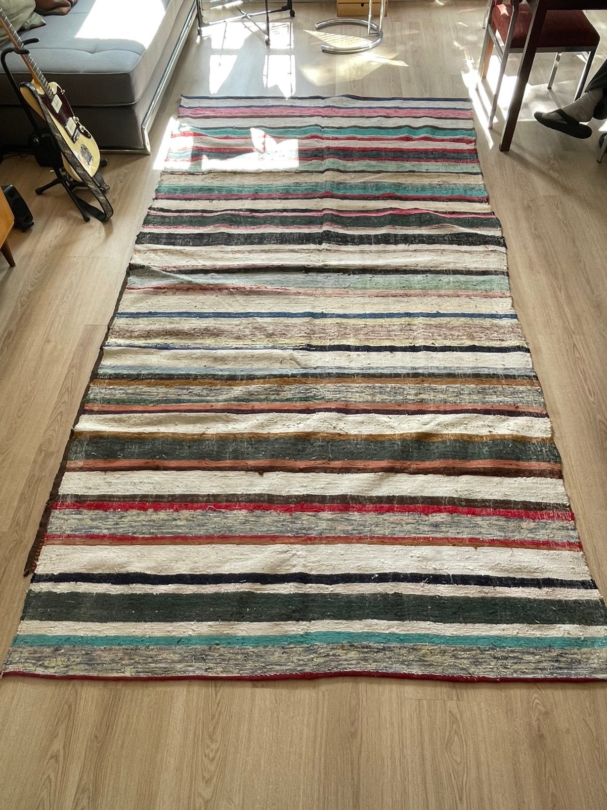 Kelim vloerkleed tapijt uit Turkije, Ophalen, 150 tot 200 cm, 200 cm of meer, Zo goed als nieuw