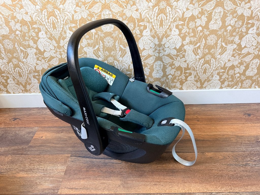 Maxi-Cosi Pebble 360 i-Size met Familyfix 360 base, Ophalen, Zo goed als nieuw, Isofix, 0 t/m 13 kg