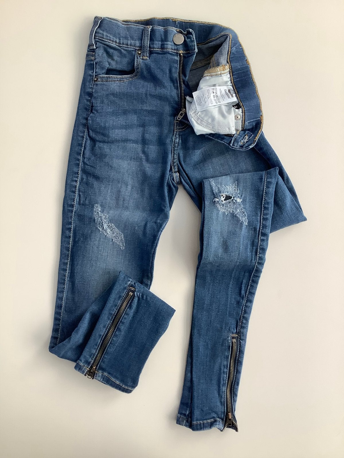 Dr. Denim Spijkerbroek - Maat 34, Ophalen, Gedragen, Blauw, W27 (confectie 34) of kleiner