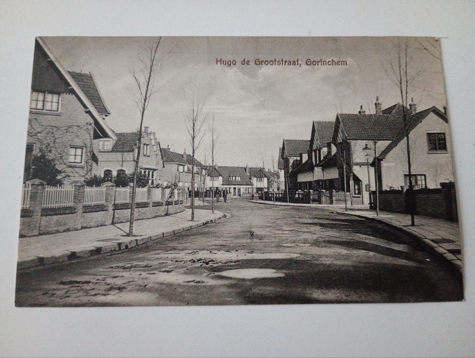 Gorinchem Hugo de Grootstraat, Ophalen of Verzenden, 1920 tot 1940, Ongelopen, Zuid-Holland
