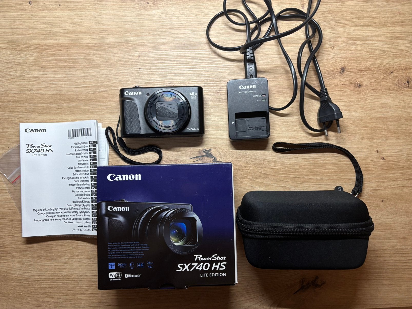 Canon PowerShot SX740 HS, Canon, 20x of meer, Ophalen of Verzenden, Zo goed als nieuw