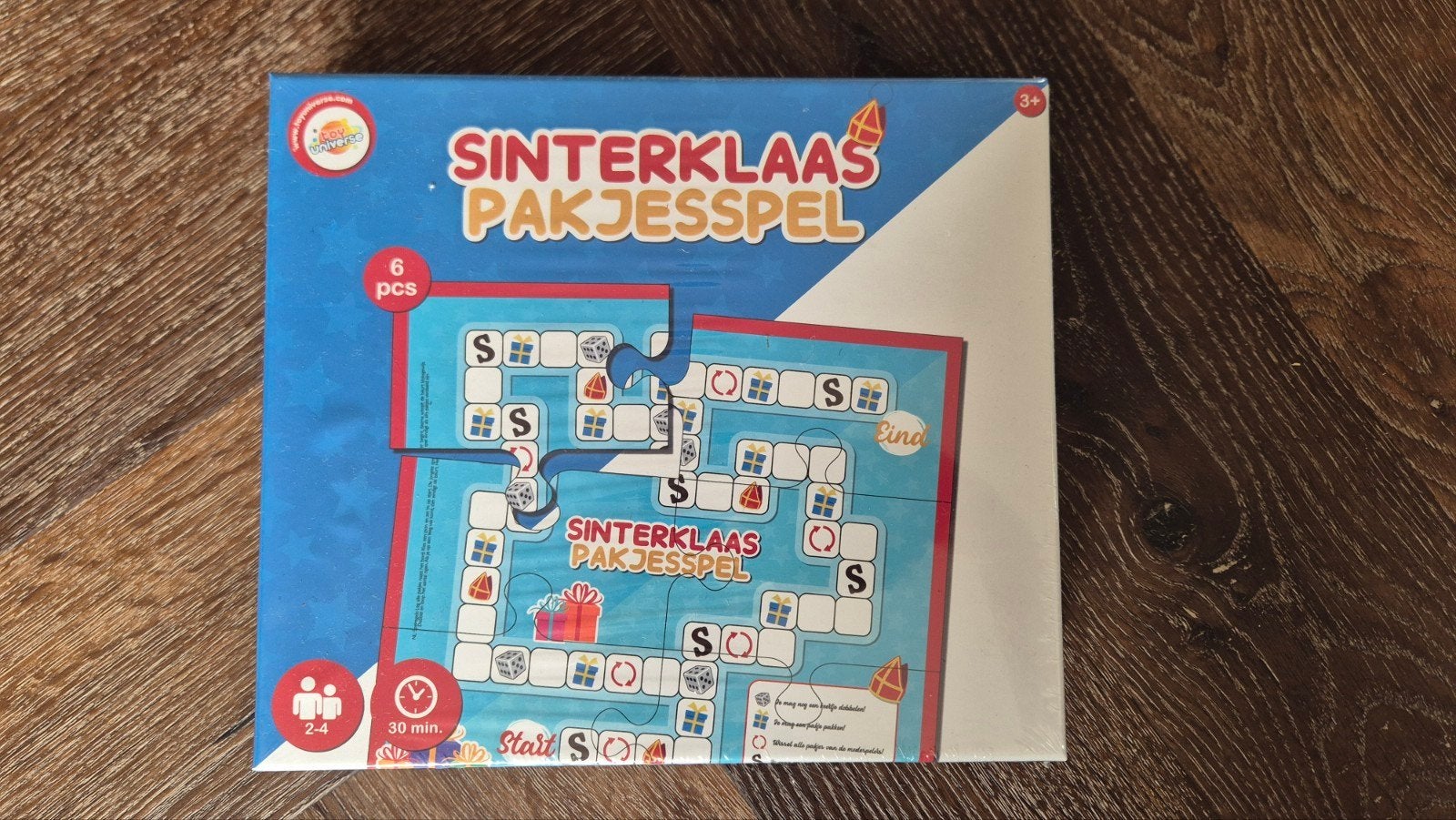 Nieuw Sinterklaas Pakjesspel - Leuk voor de feestdagen!, Een of twee spelers, Ophalen, Nieuw, Toy Universe