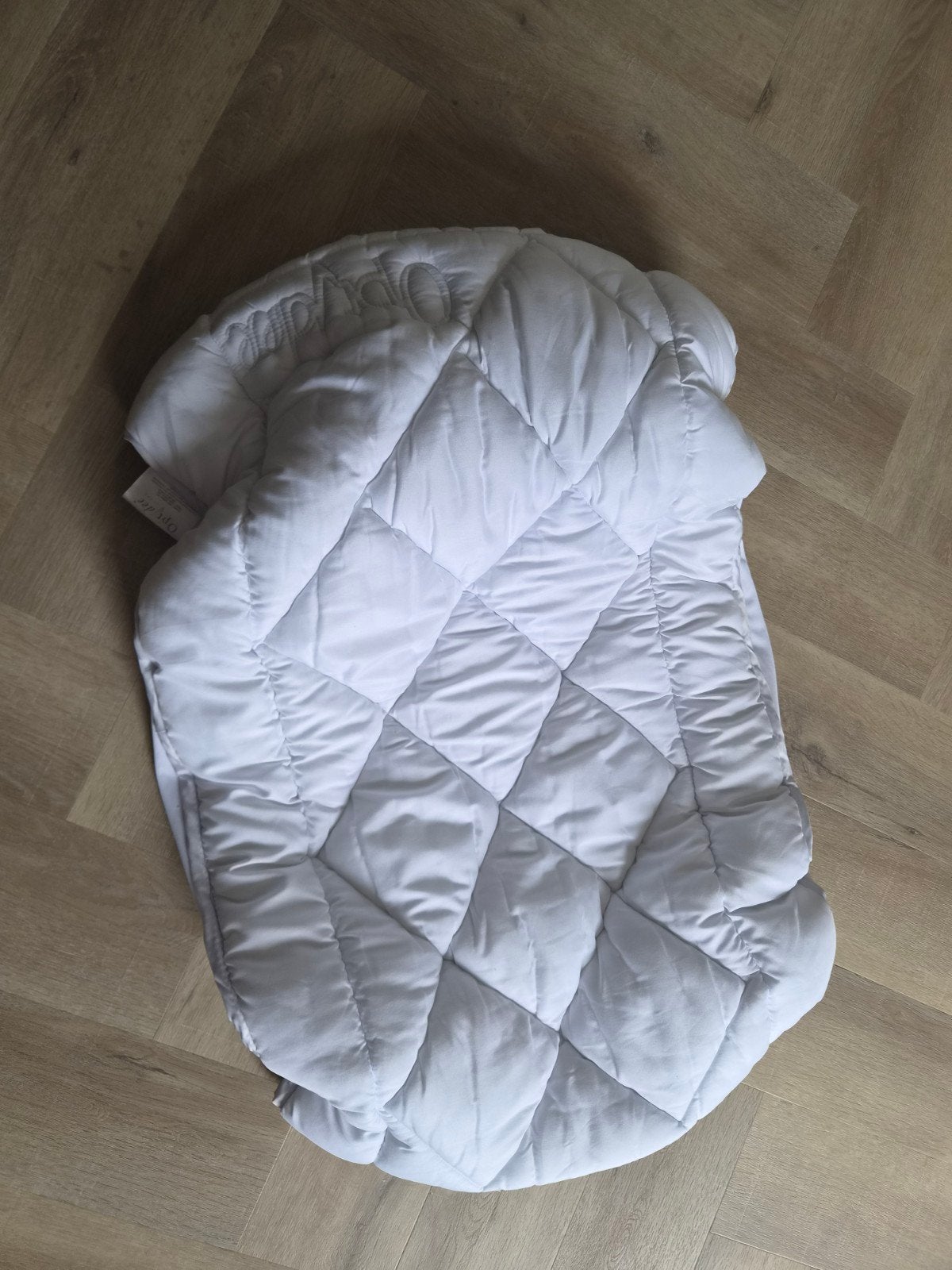 Optidee 60 x 120 matrasbeschermer topper 60x120, Huis en Inrichting, Ophalen of Verzenden, Eenpersoons, Wit, Deken of Dekbed