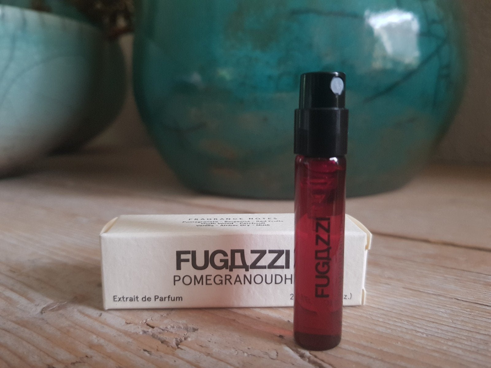 Fugazzi Pomegranoudh extrait de parfum 2 ml niche, Ophalen of Verzenden, Nieuw