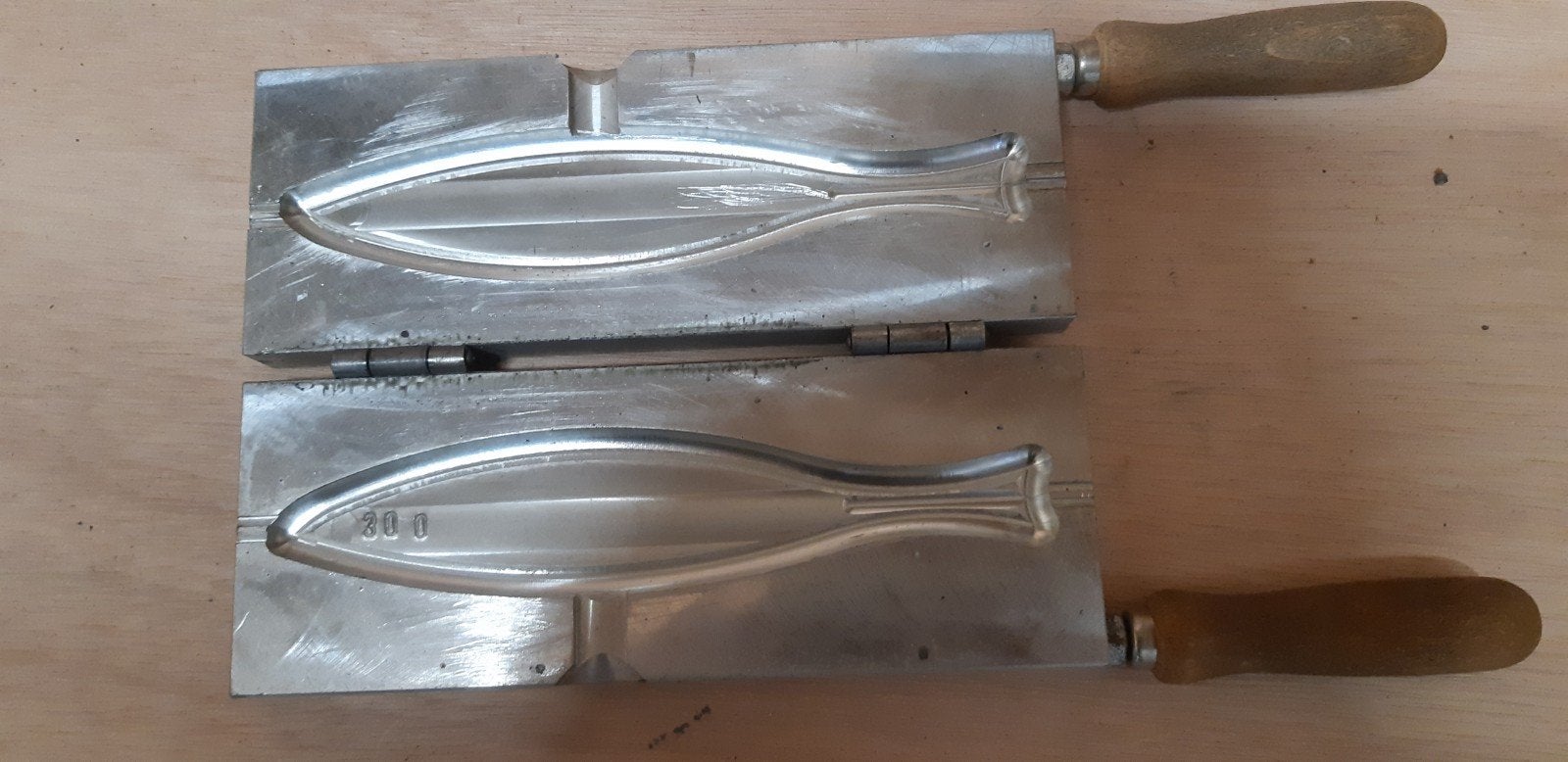 Loodmal voor vissen (300 gram), Ophalen