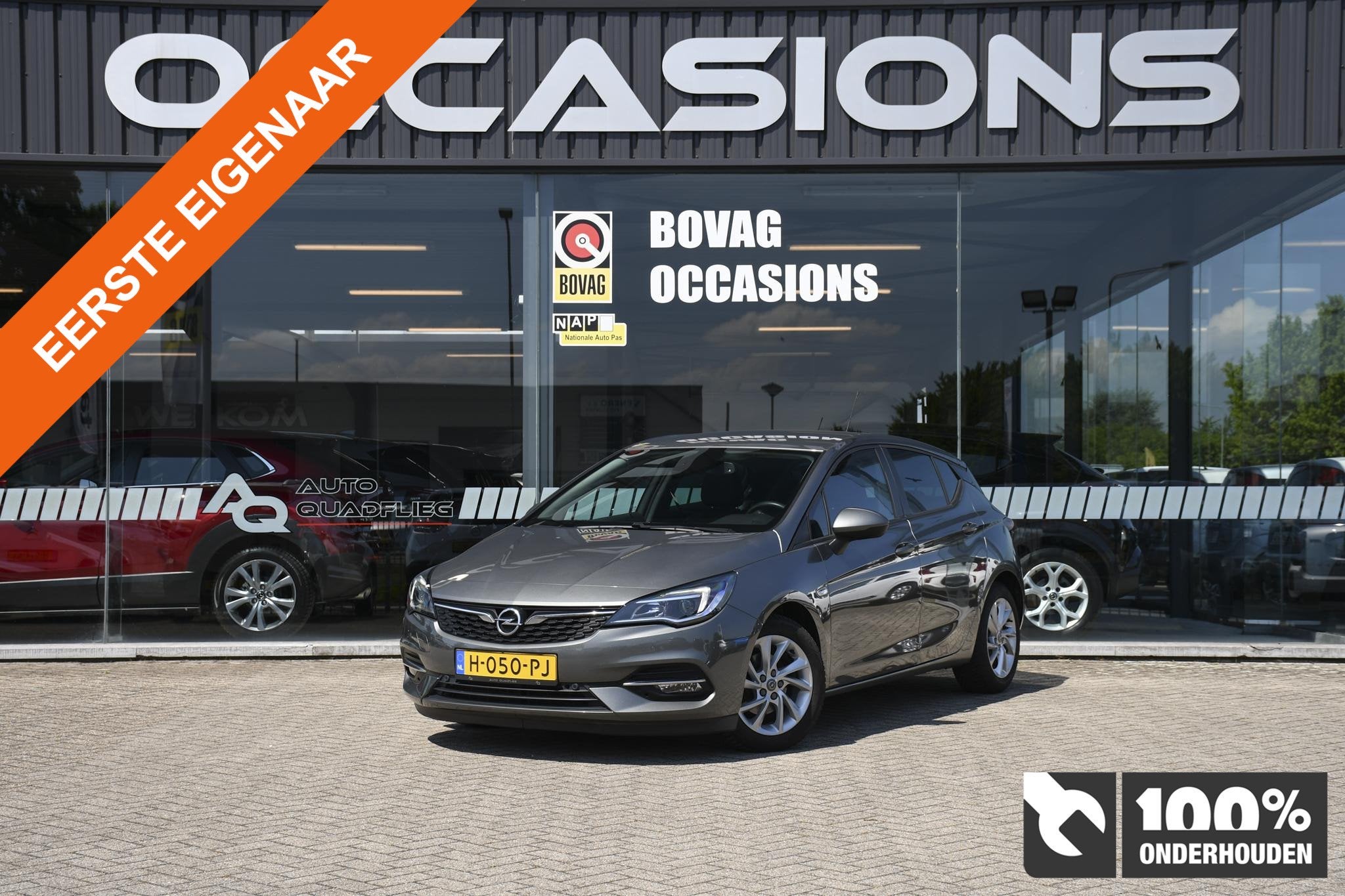 Opel Astra 1.2 Business 1 EIGENAAR/ APPLE CARPLAY/ NAVIGATIE, Auto's, Stof, Gebruikt, 1199 cc, 620 kg
