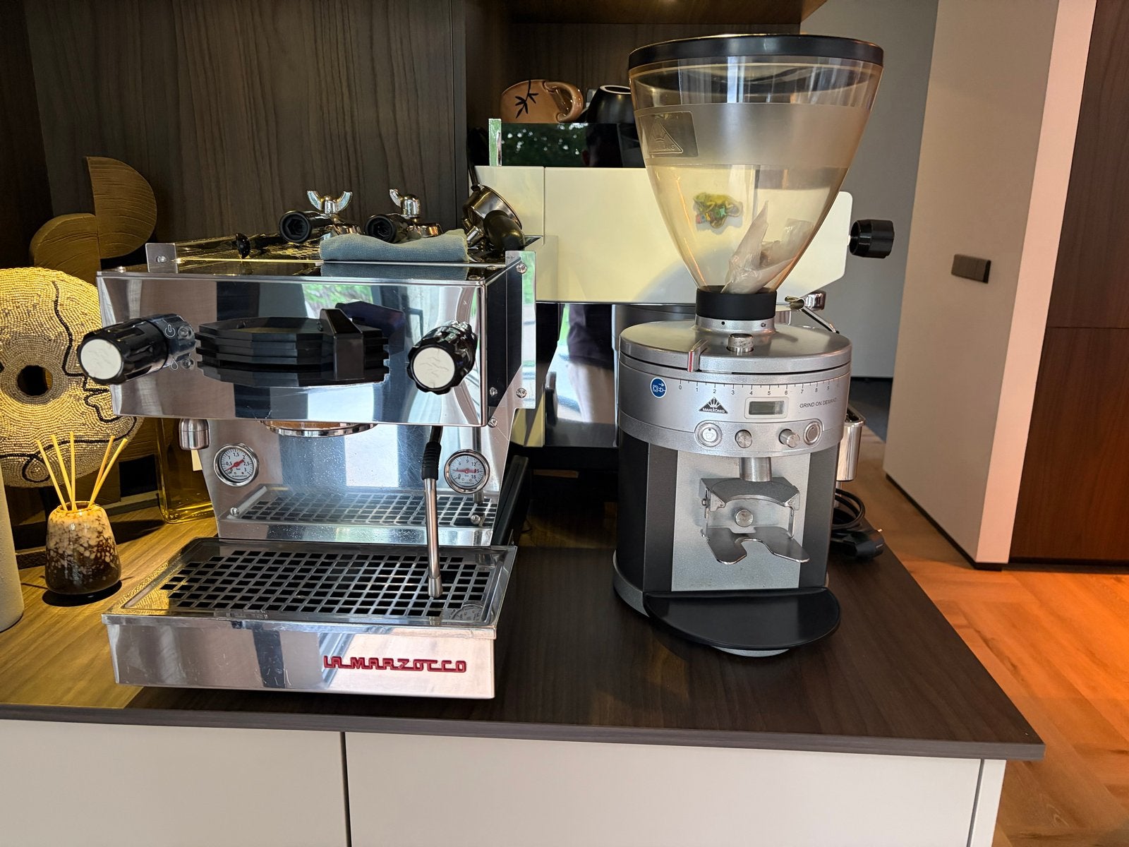 Mahlkonig K30 Grind on Demand koffiemolen, Witgoed en Apparatuur, Koffiezetapparaten, Gebruikt, Overige modellen, 10 kopjes of meer
